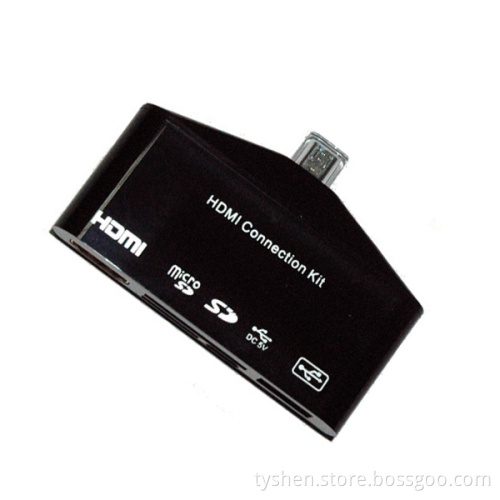 Mhl Cable with OTG Card Reader